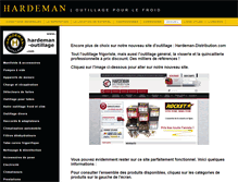 Tablet Screenshot of hardeman-outillage.com